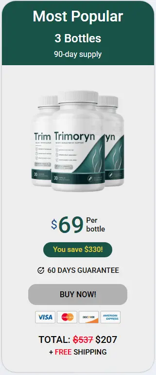 Order Trimoryn 3 Bottle