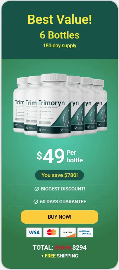 Order Trimoryn 6 Bottle